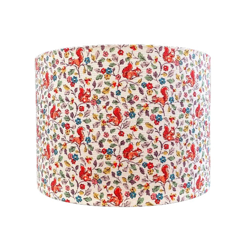 Squirrels Woodland Lampshade