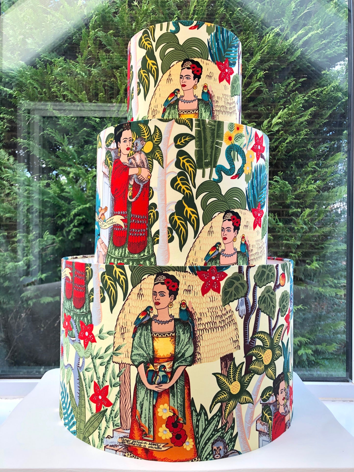 Tropical Mexican Artist Lampshade