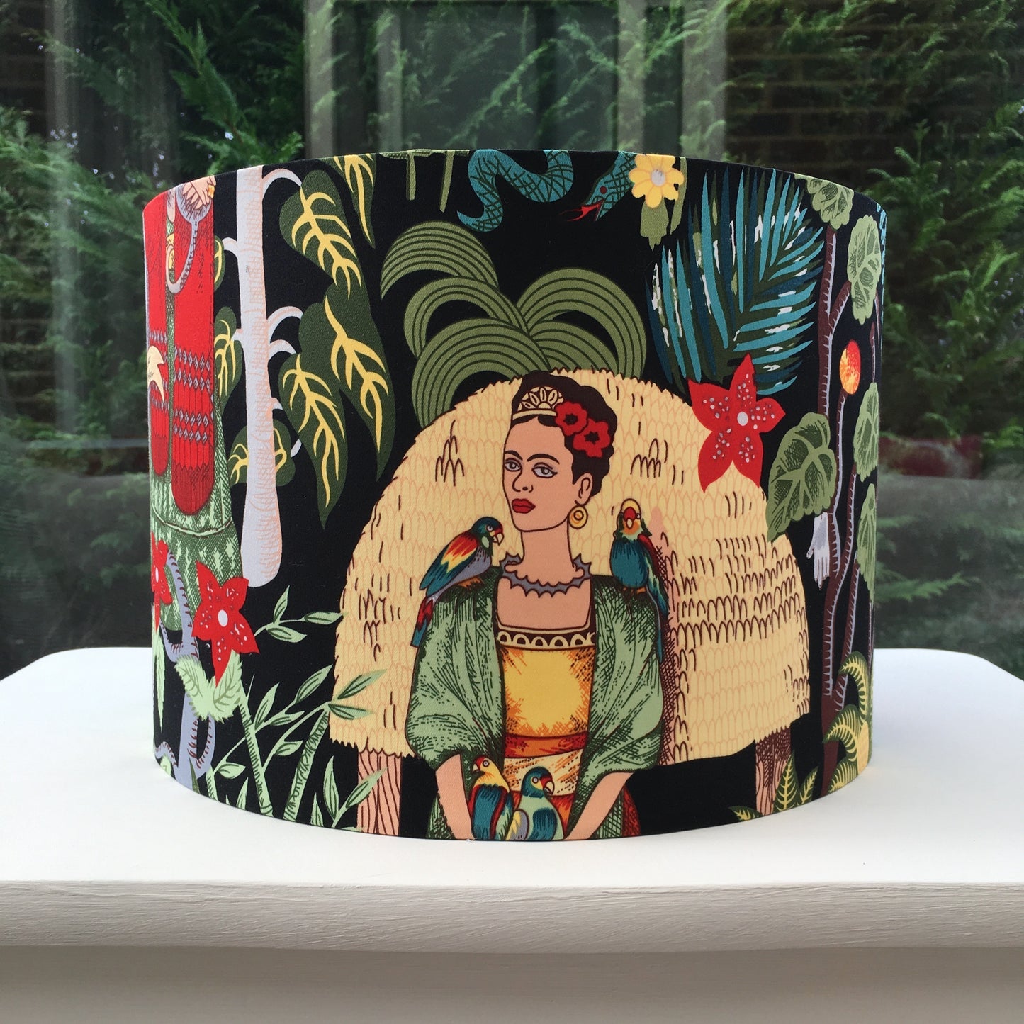 Tropical Mexican Artist Lampshade
