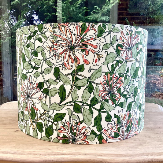 William Morris Honeysuckle Lampshade