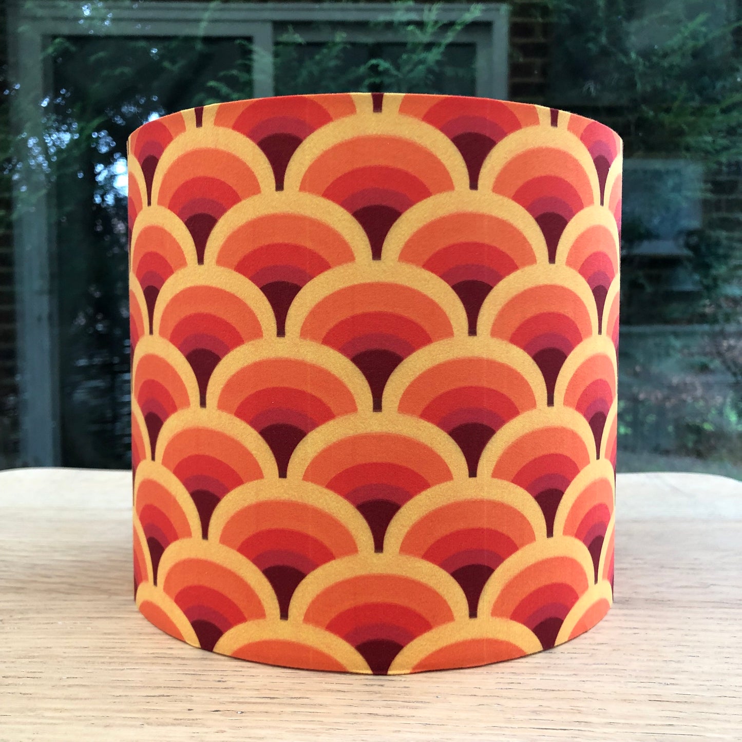 Retro Lampshade (60s 70s Mid Century MCM) Scallop