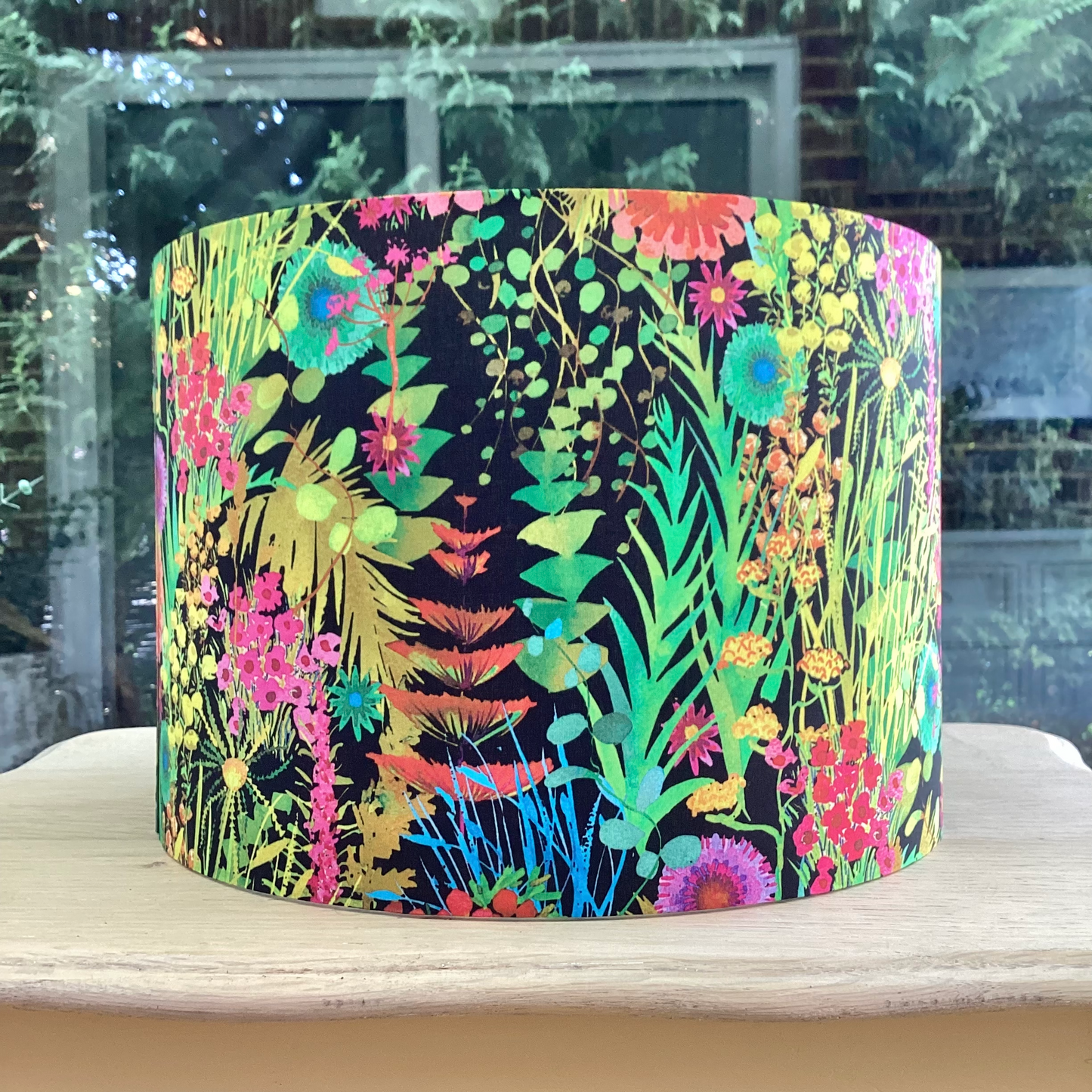 Liberty Tresco Lampshade with Black Background