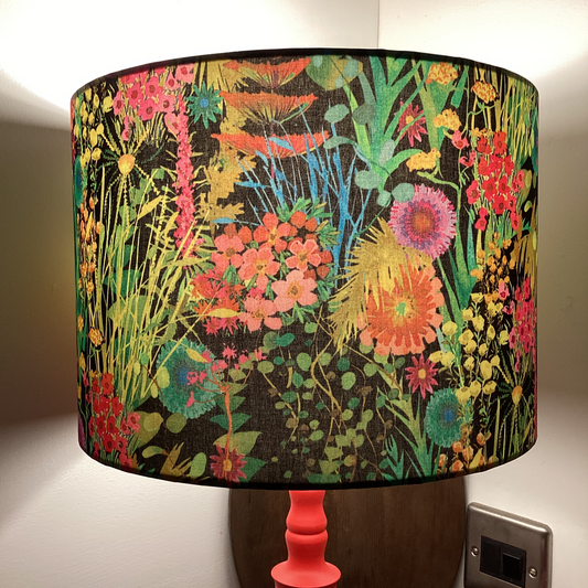 Liberty Tresco Lampshade with Black Background