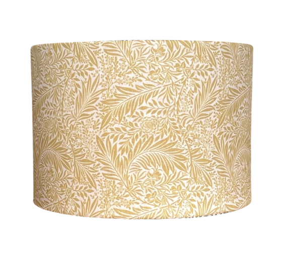 William Morris Larkspur Lampshade in Yellow