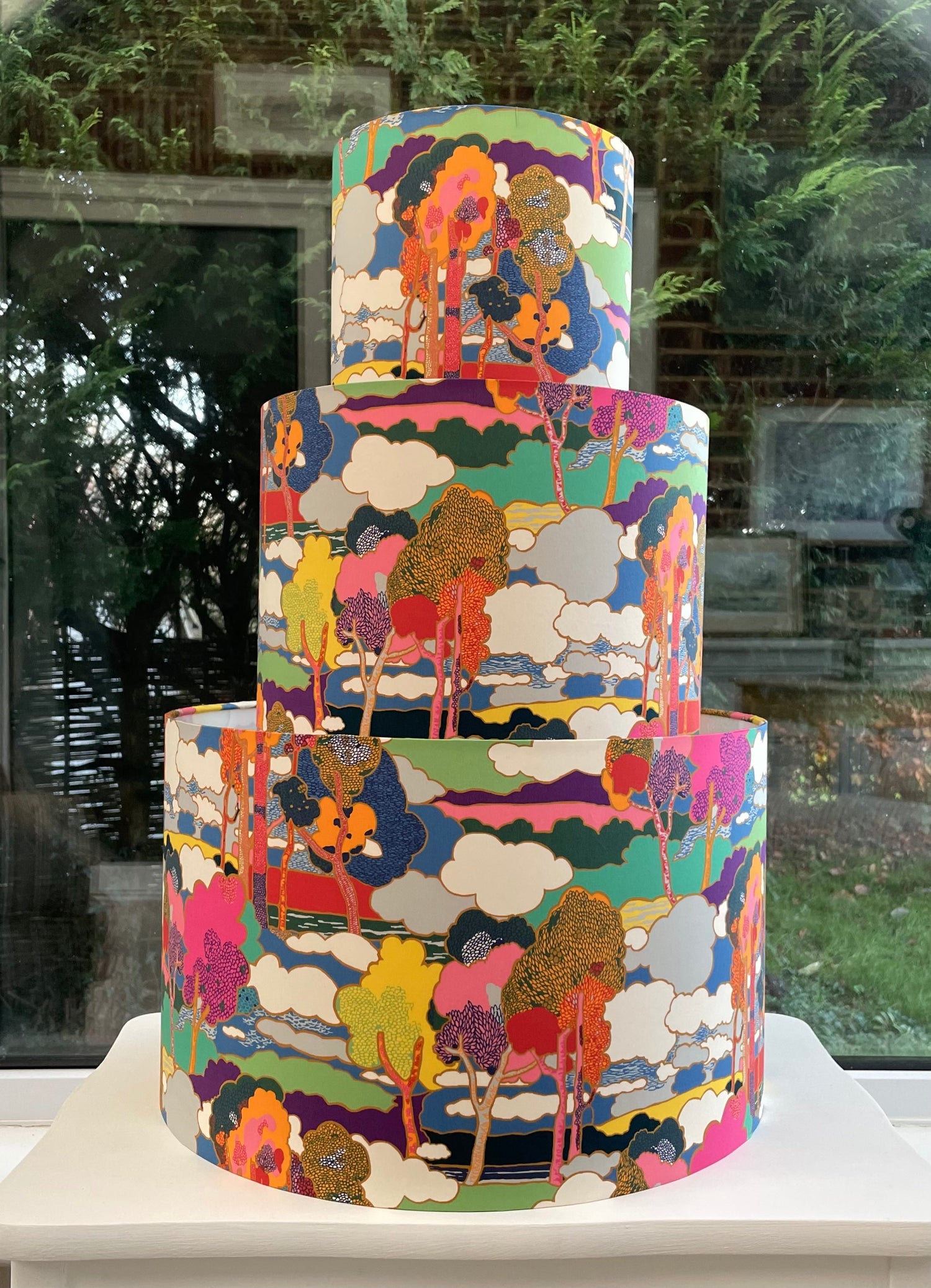 Colourful Lampshades