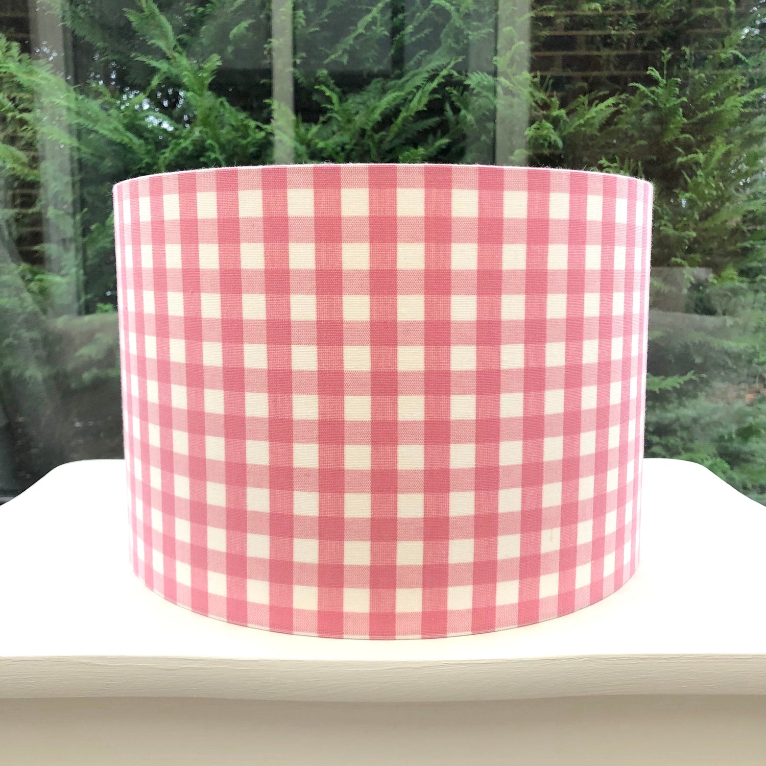 Gingham Lampshades