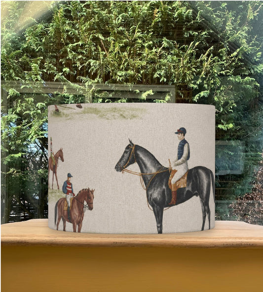 Derby Ascot Horse Riding Lampshade