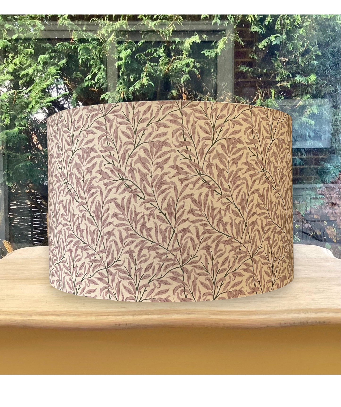 William Morris Willow Bough Beige Rose Lampshade