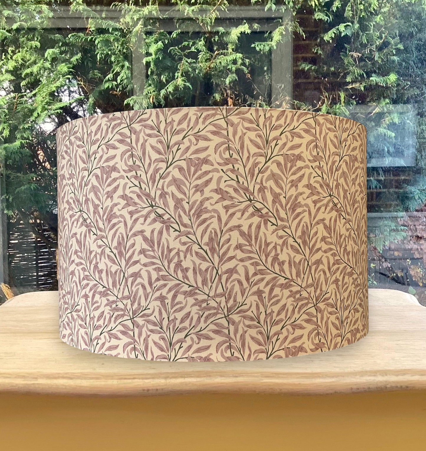 William Morris Willow Bough Beige Rose Lampshade