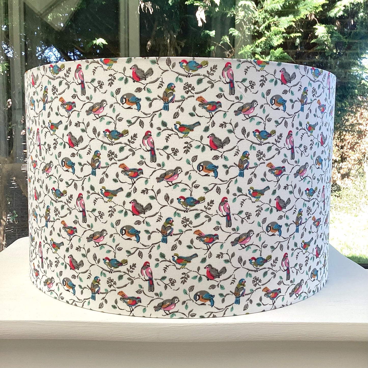 Bright Birds Lampshade