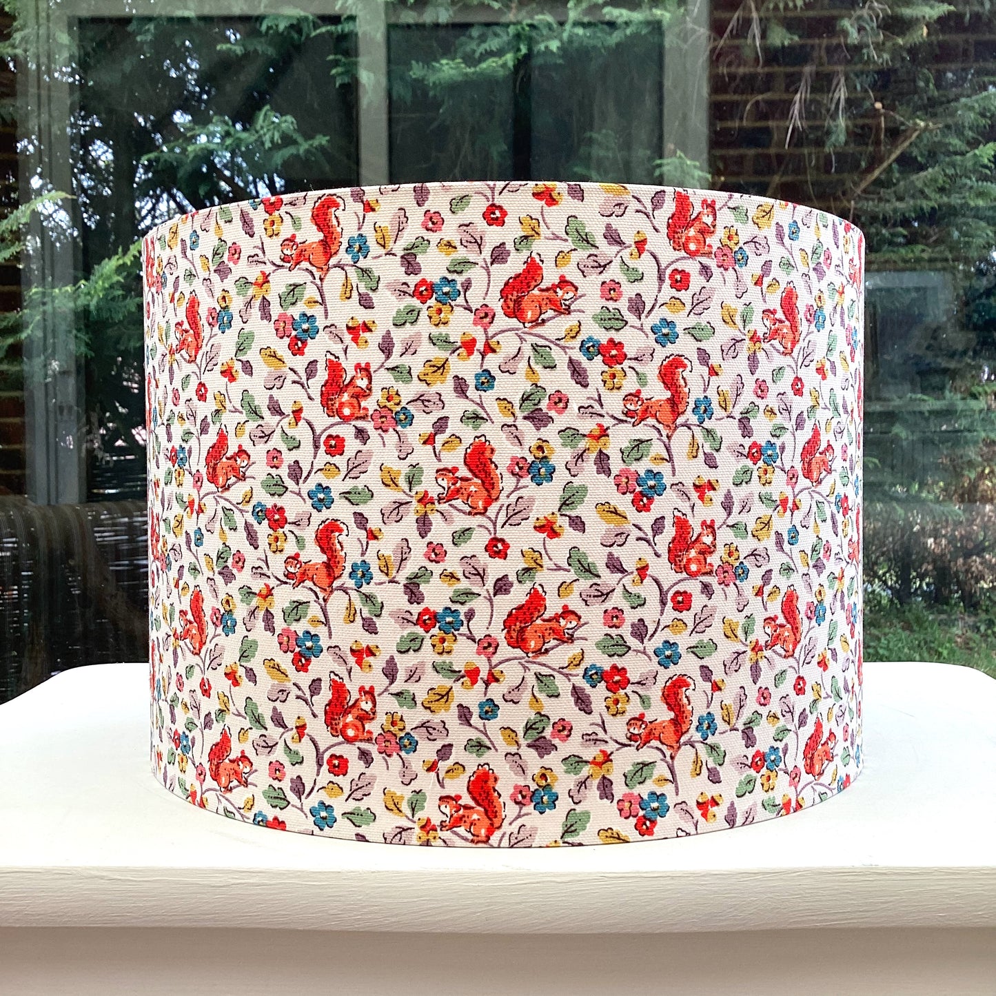 Squirrels Woodland Lampshade