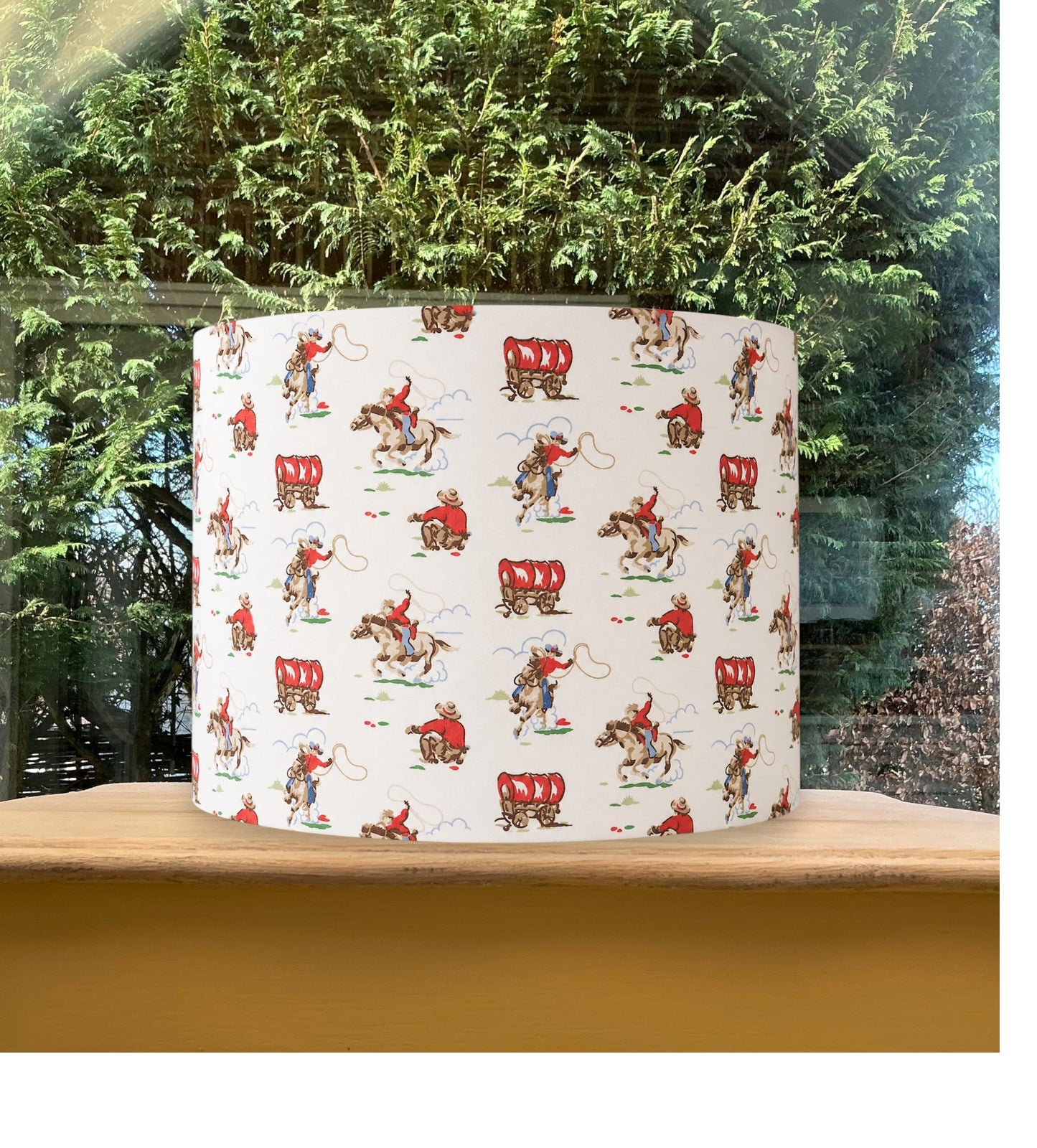 Cowboy Western Nursery Lampshade