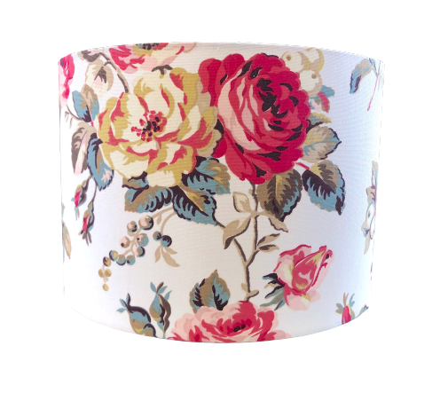 Garden Roses Cream Lampshade