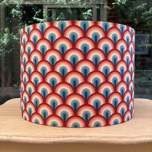 Retro Lampshade (60s 70s Mid Century MCM) Scallop