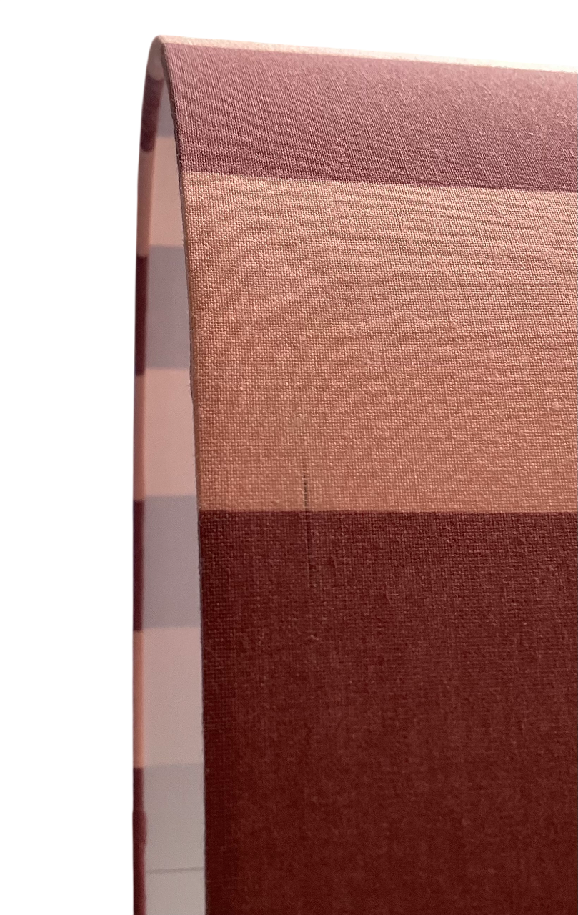 Pink Rhubarb Stripe Lampshade