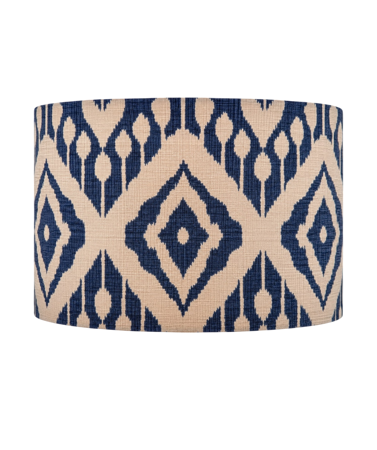 Marrakesh Navy Ikat Lampshade / Ceiling Shade