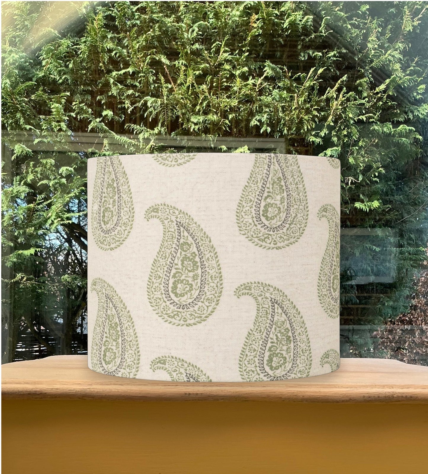 Jaipur Paisley Green Lampshade