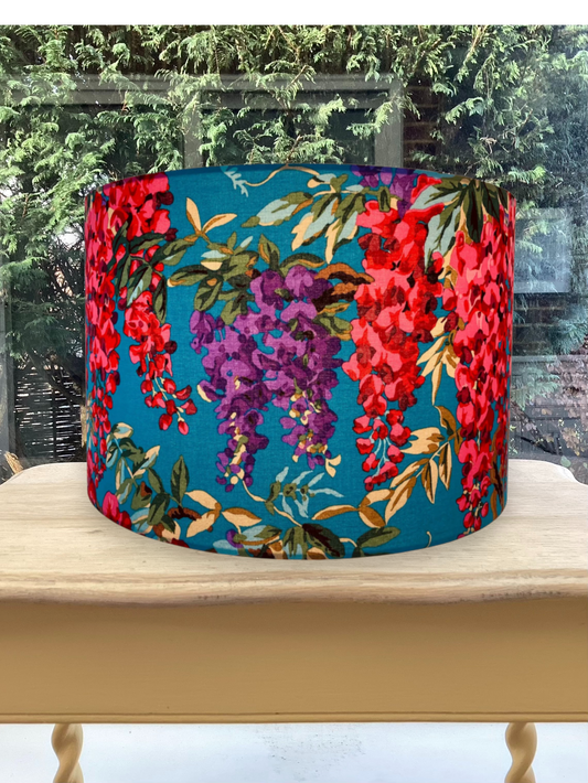 Bright Floral Kaffe Fassett Wisteria Lampshade