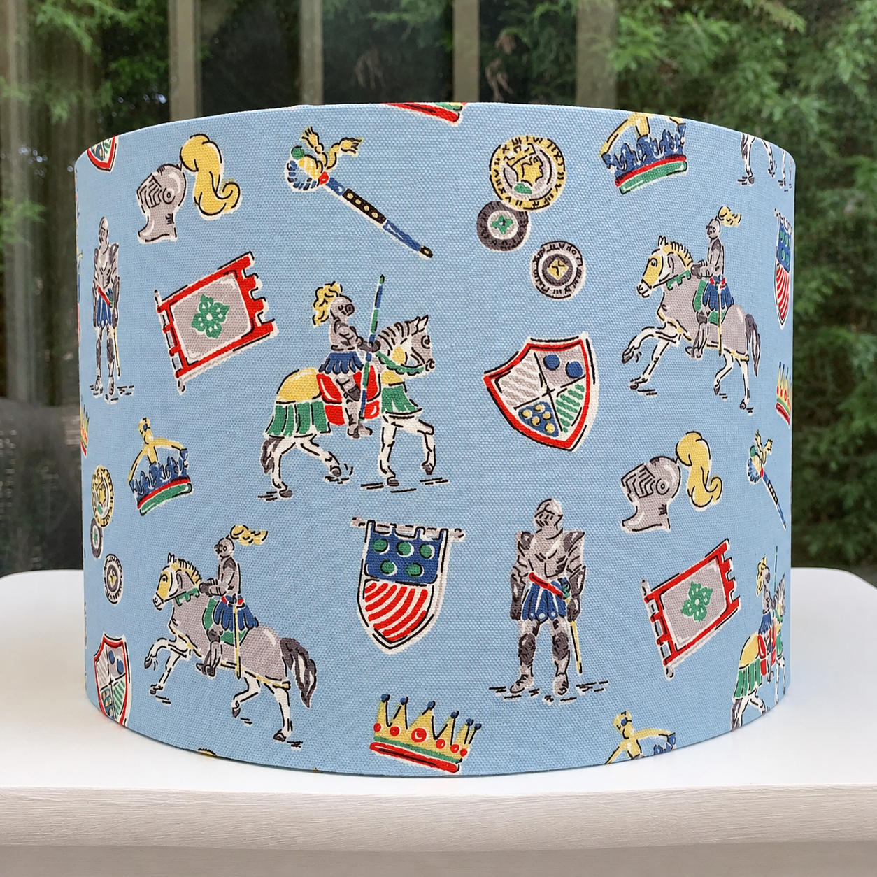 Medieval Knights Kids Lampshade