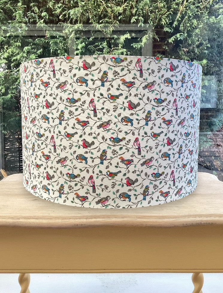 Multicolour Birds Pattern Lampshade