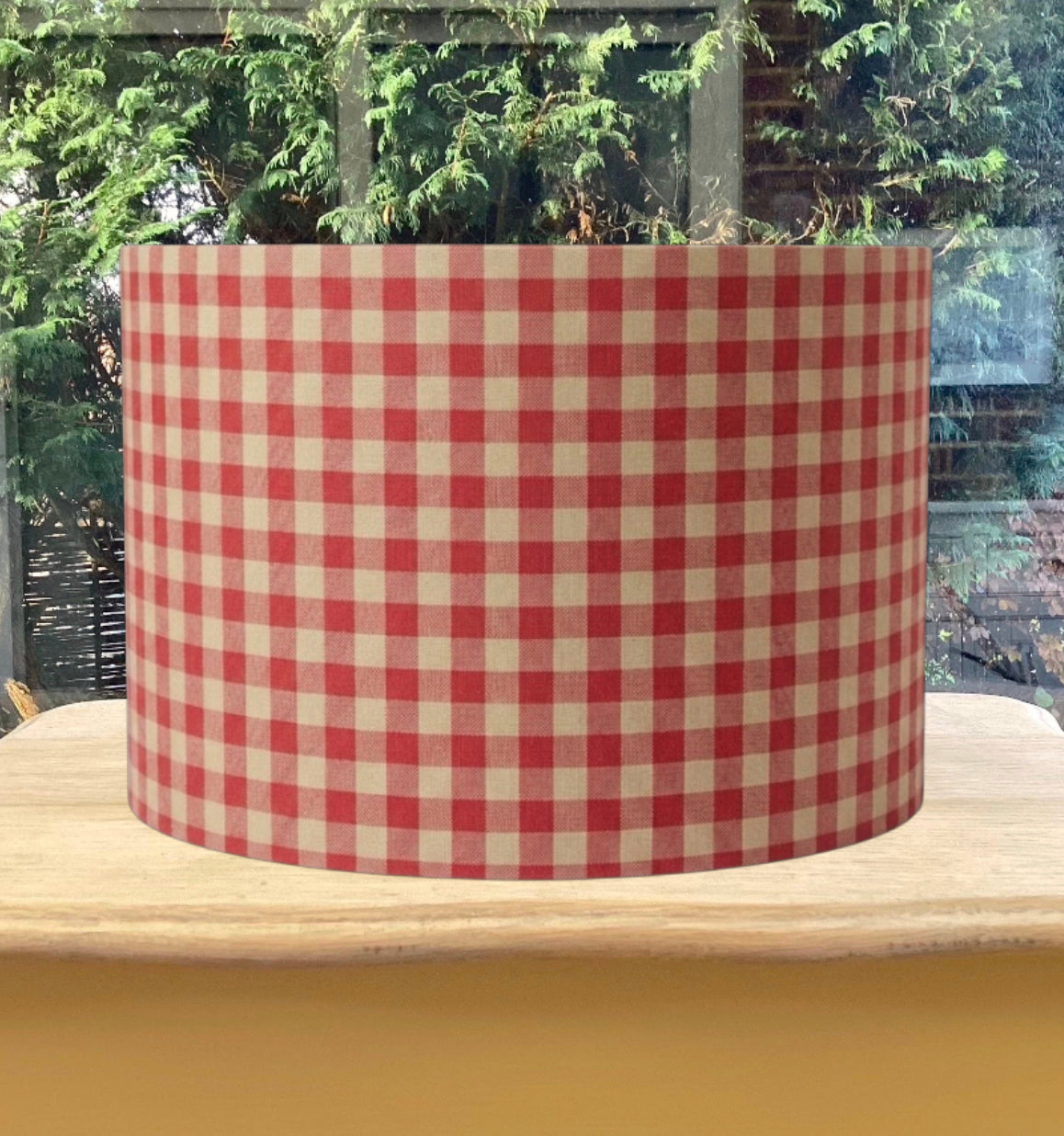Laura Ashley Raspberry Gingham Lampshade – Classic Check
