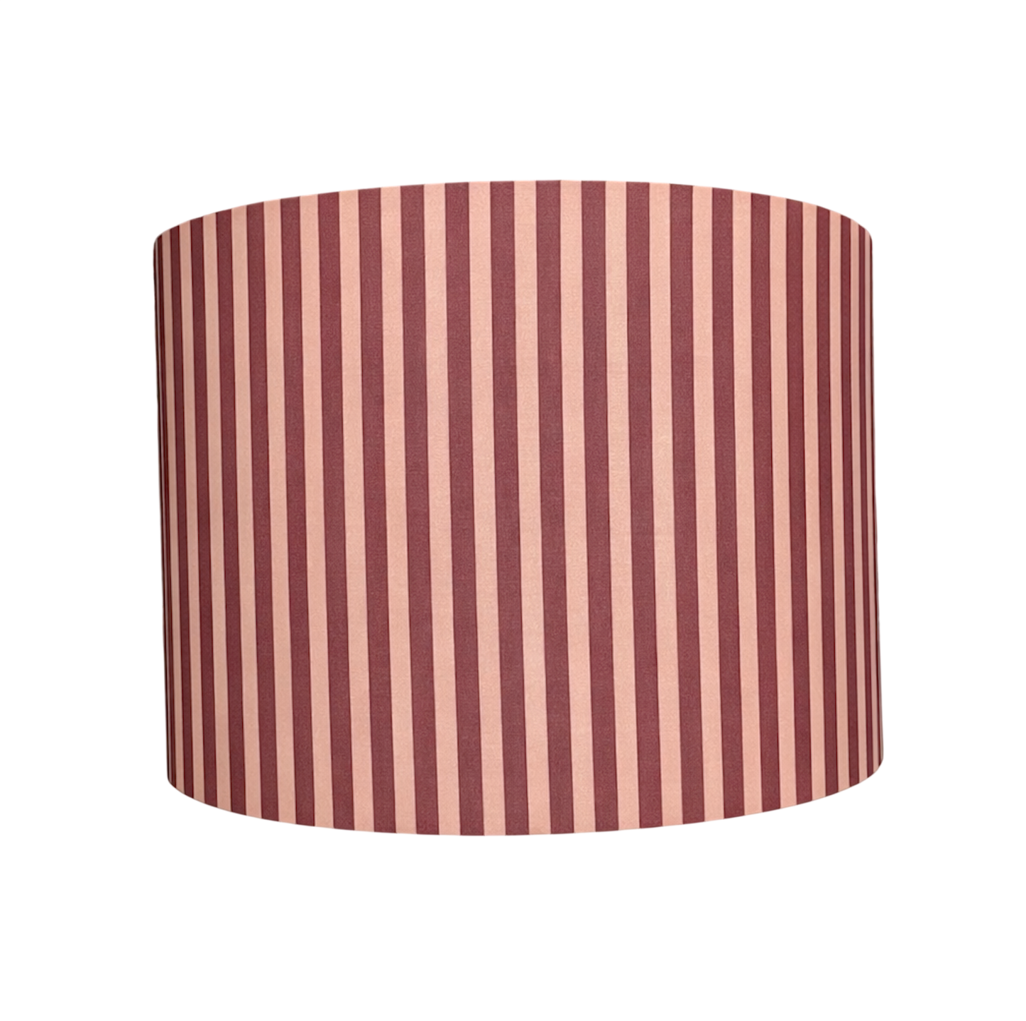 Pink Rhubarb Stripe Lampshade