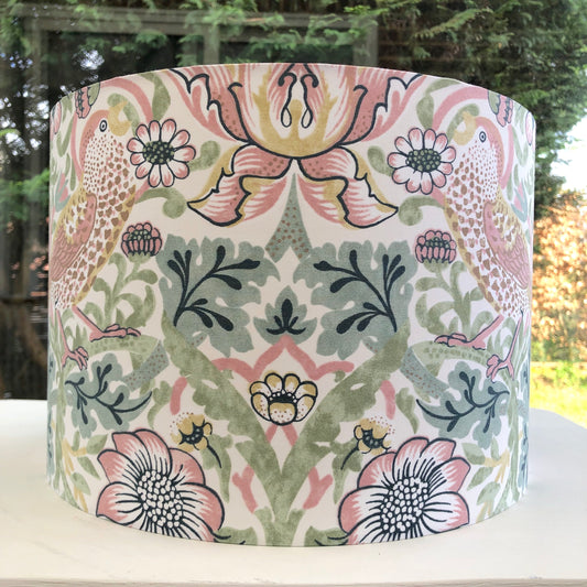 William Morris Strawberry Thief Pink