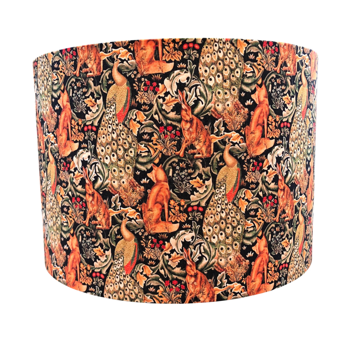William Morris Standen Forest Lampshade in Cinnamon Colours