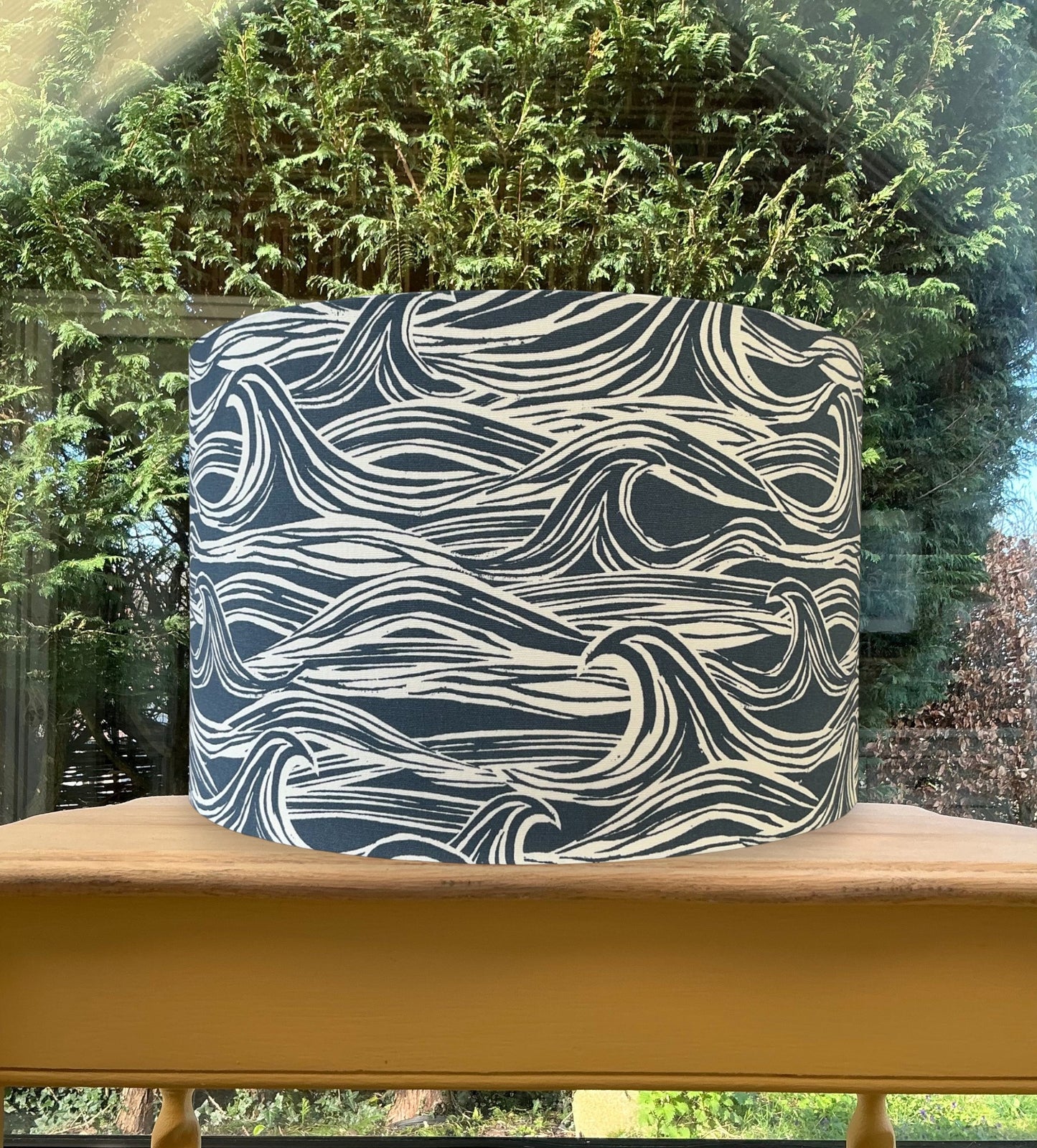 Blue Waves Surf Coastal Lampshade