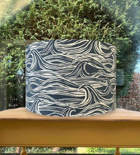 Blue Waves Surf Coastal Lampshade