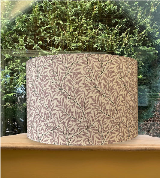 William Morris Willow Bough Beige Rose Lampshade